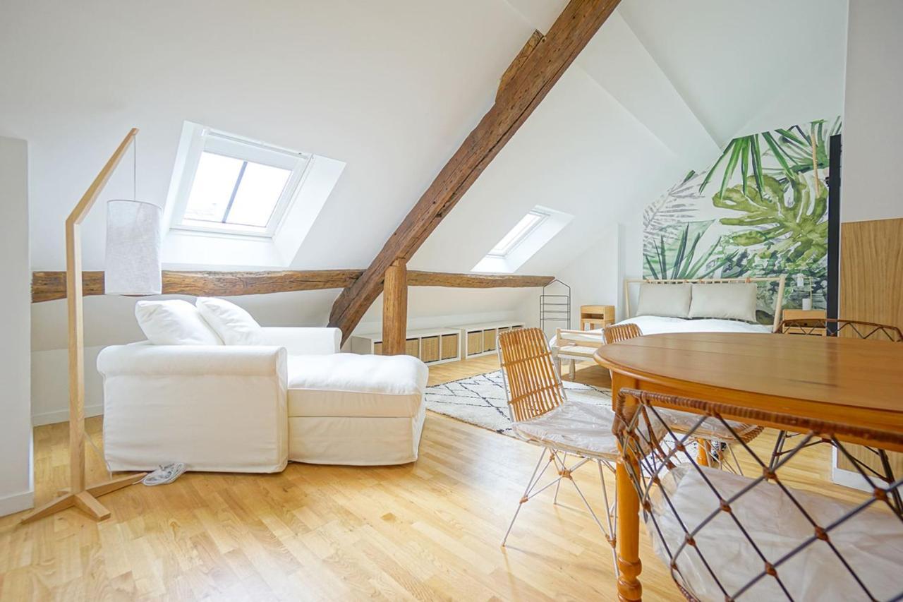 Beautiful Bright Apartment Near The Marais Paris Exteriör bild